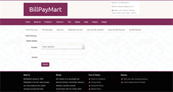 Desktop Screenshot of billpaymart.com